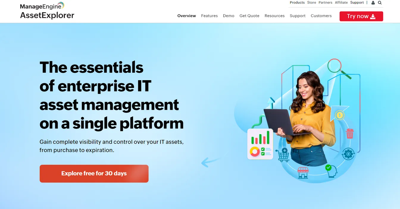 ManageEngine Asset Explorer